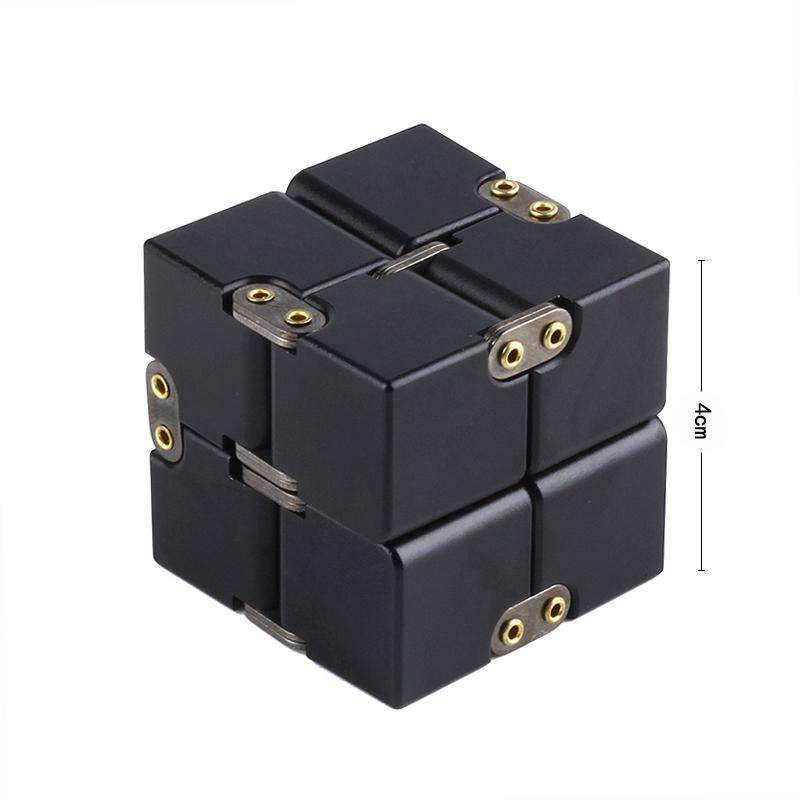 Premium metal uendelighedskube fidget legetøj