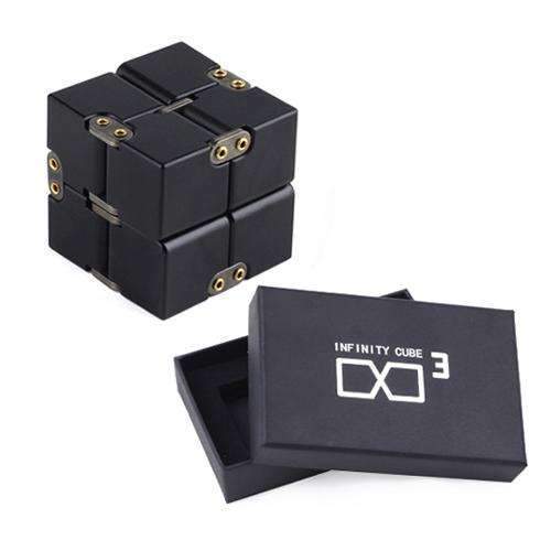 Premium metal uendelighedskube fidget legetøj
