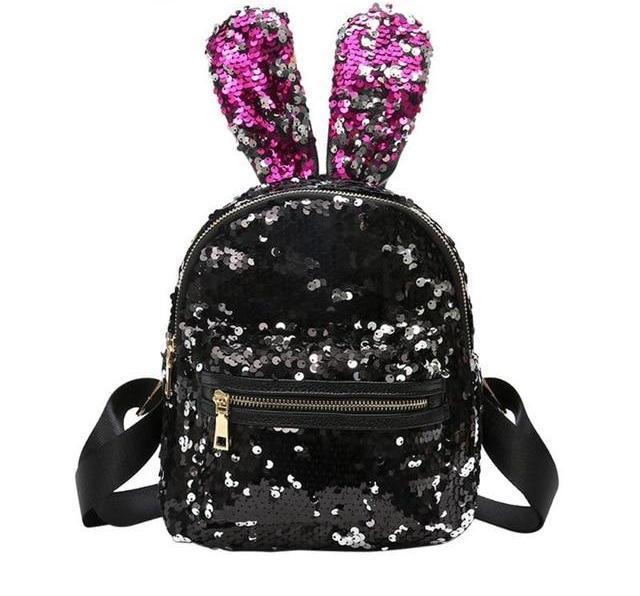 Borsa a Spalla con Orecchie di Coniglio Lucide e Carine