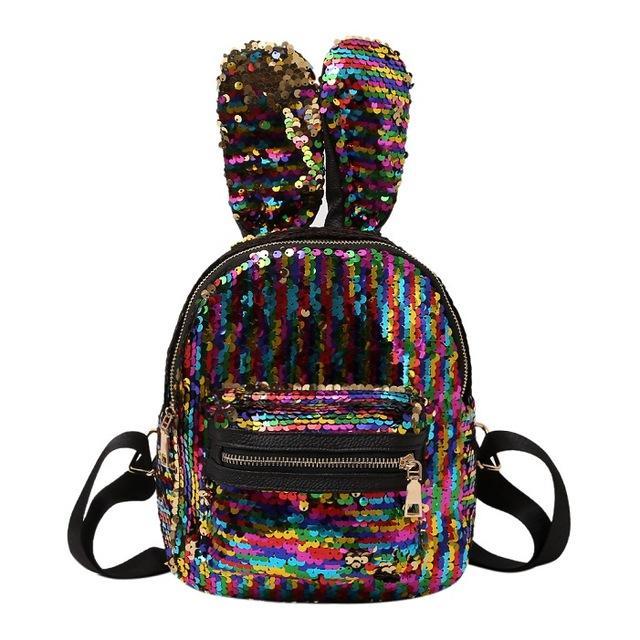 Borsa a Spalla con Orecchie di Coniglio Lucide e Carine
