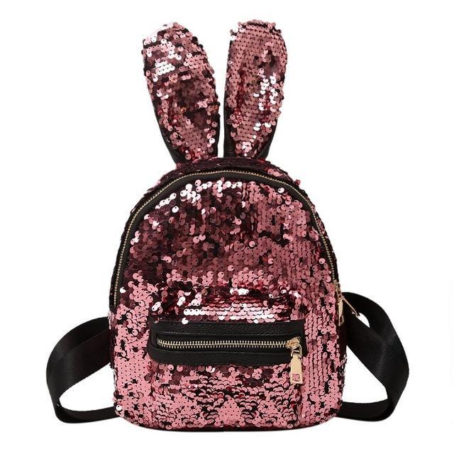 Borsa a Spalla con Orecchie di Coniglio Lucide e Carine