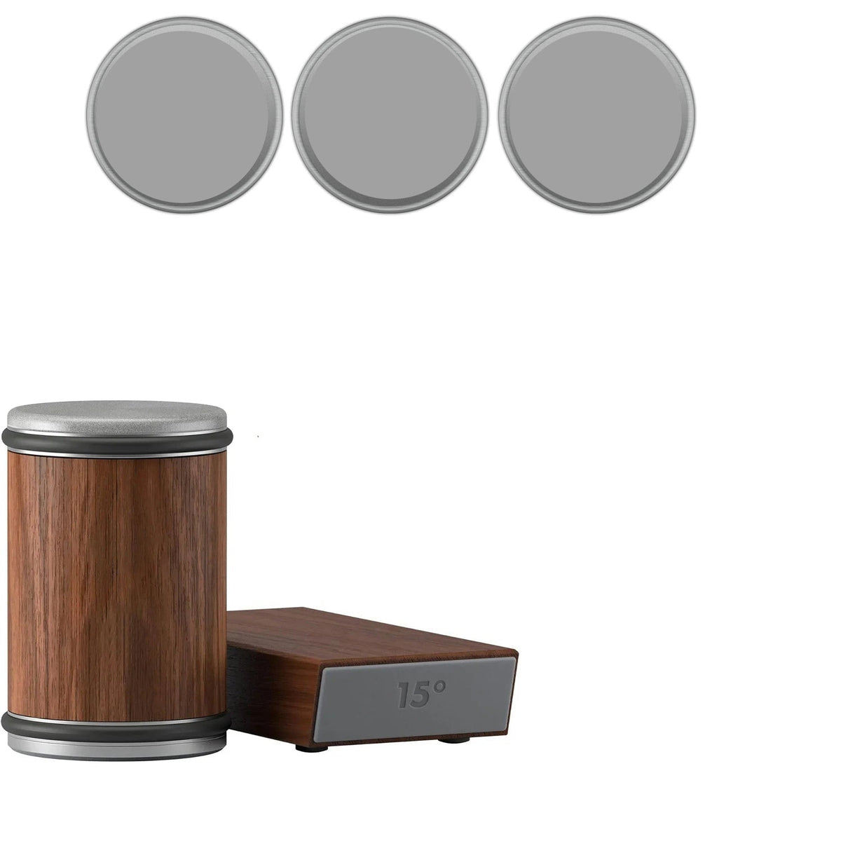 Affilacoltelli 2 in 1 con doppio angolo e supporto magnetico per coltelli