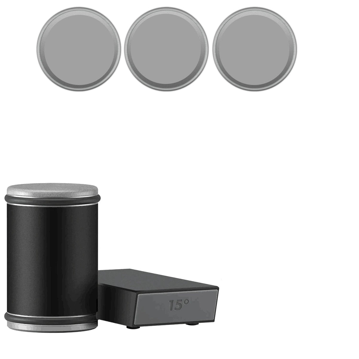 Affilacoltelli 2 in 1 con doppio angolo e supporto magnetico per coltelli