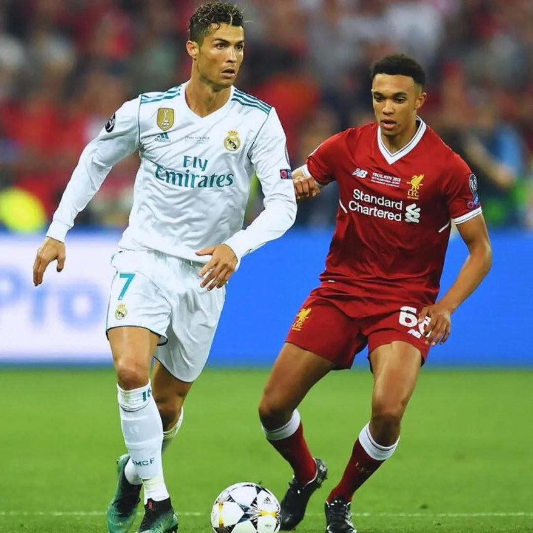 Camiseta Cristiano Ronaldo CR7 Real Madrid Local Manga Larga 2018
