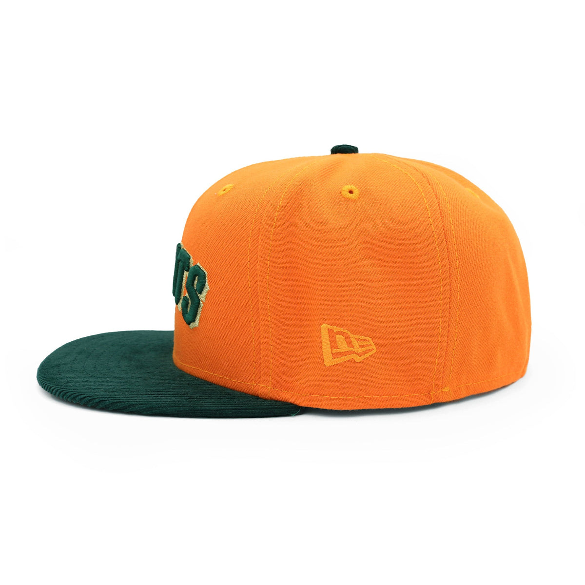 Gorra ajustada San Francisco Giants naranja y forestal de pana REALTREE® 59FIFTY
