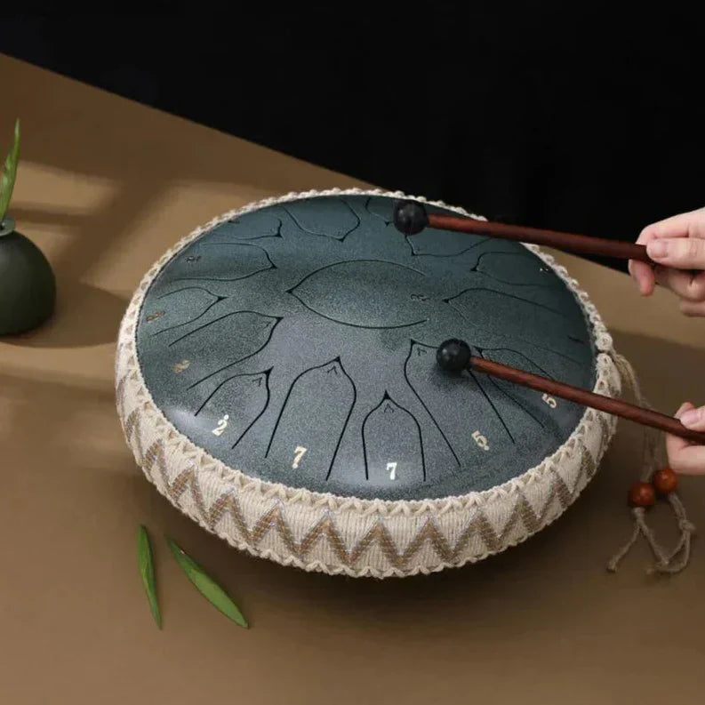 Stressaflastende Tromme til Børn og Voksne – Beroligende Musikinstrument til Afslapning og Mindfulness