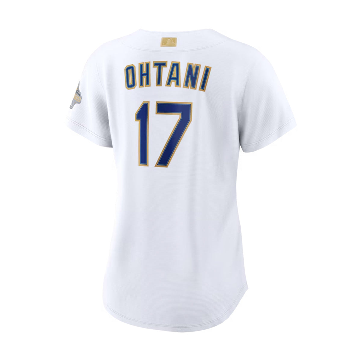 Dames Los Angeles Dodgers Shohei Ohtani 2026 Gouden Collectie Wit Stadionshirt